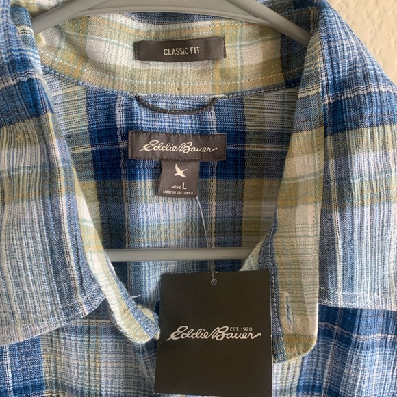 NWT Eddie Bauer Button up shirt - Picture 3 of 8